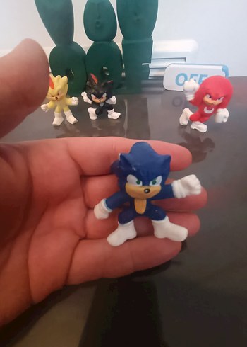 Süper Sonic Animasyon Figürleri Seti - Görsel 4