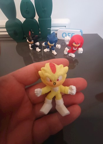 Süper Sonic Animasyon Figürleri Seti - Görsel 6