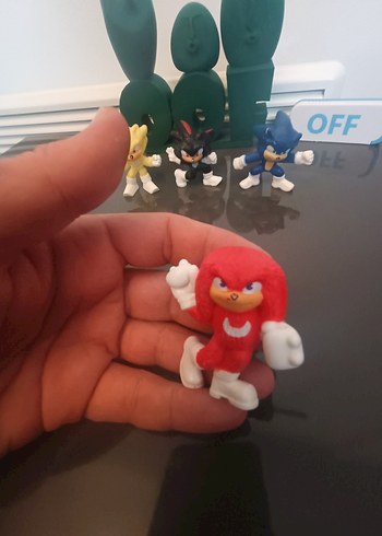 Süper Sonic Animasyon Figürleri Seti - Görsel 3