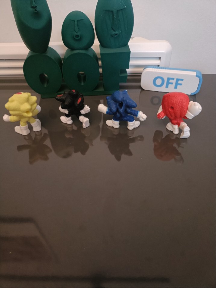 Süper Sonic Animasyon Figürleri Seti - Görsel 2