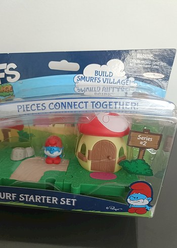 Papa Smurf Başlangıç Seti - Mikro Köy - Görsel 2
