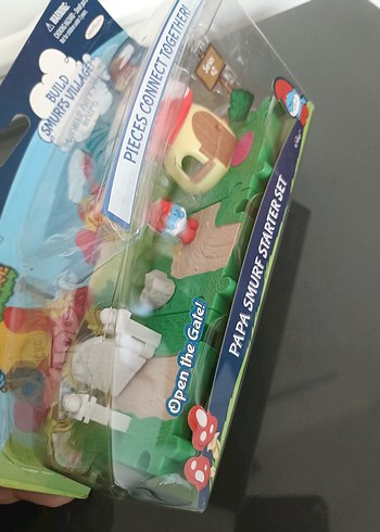 Papa Smurf Başlangıç Seti - Mikro Köy - Görsel 3