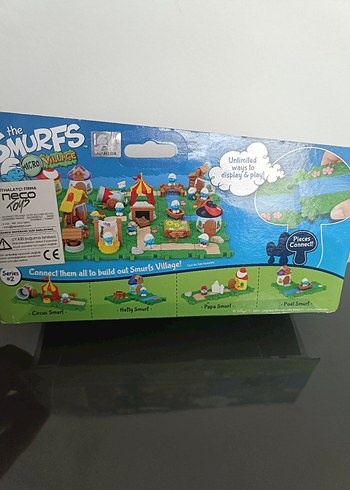 Papa Smurf Başlangıç Seti - Mikro Köy - Görsel 4