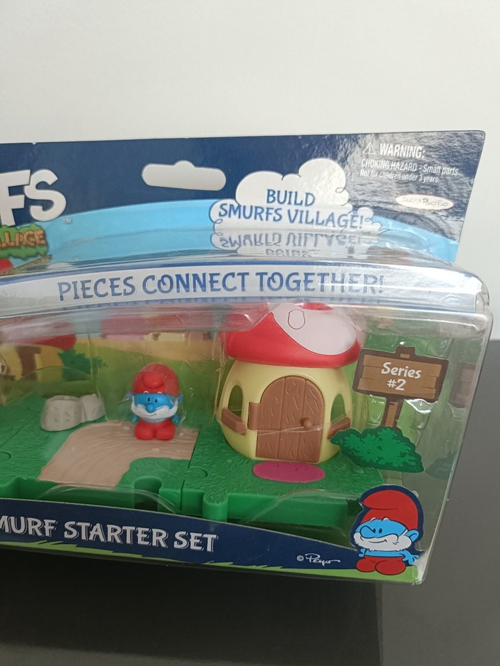 Papa Smurf Başlangıç Seti - Mikro Köy - Görsel 2