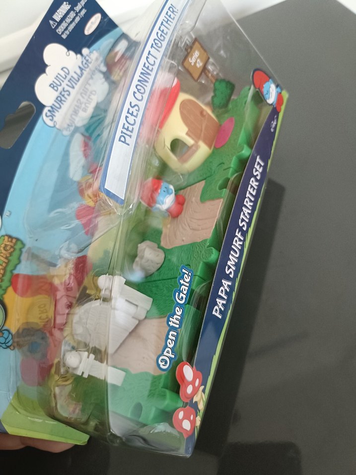 Papa Smurf Başlangıç Seti - Mikro Köy - Görsel 3