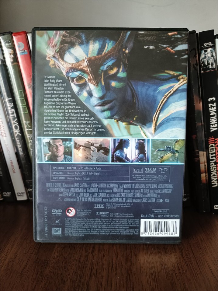 Avatar DVD Film - James Cameron - Görsel 2