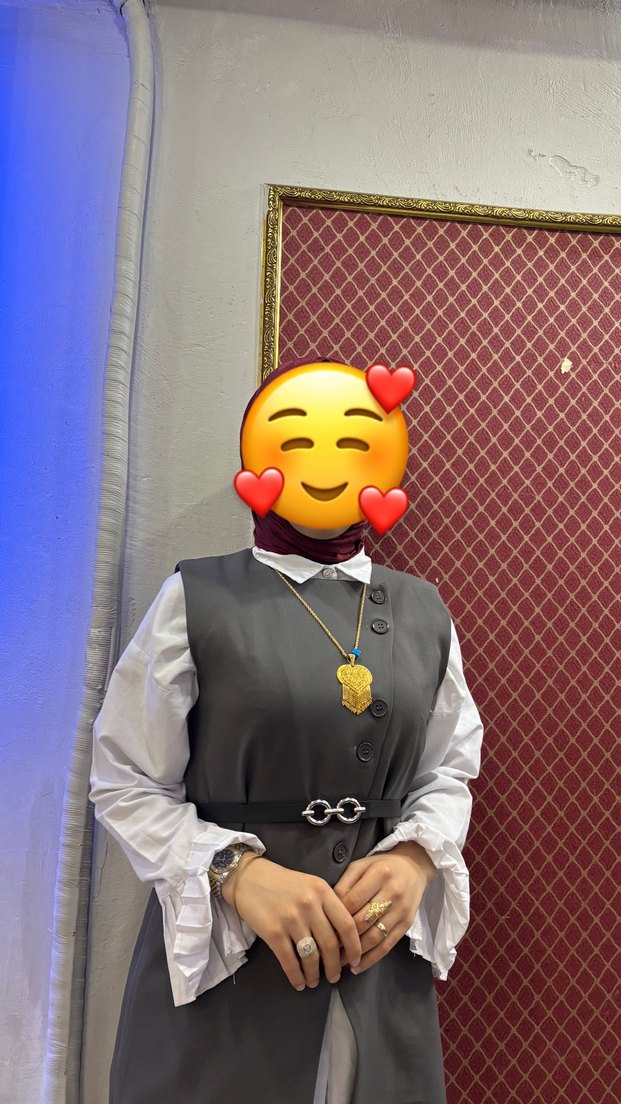 Gri Gotik Uzun Kadın Takım Elbise - Görsel 2