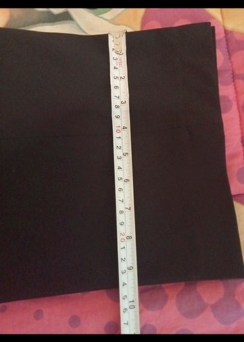 52 Beden Kadın Siyah Kumaş Pantolon