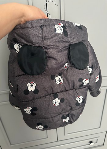 Gri Polar Kumaşlı Erkek Çocuk Mont - Görsel 2