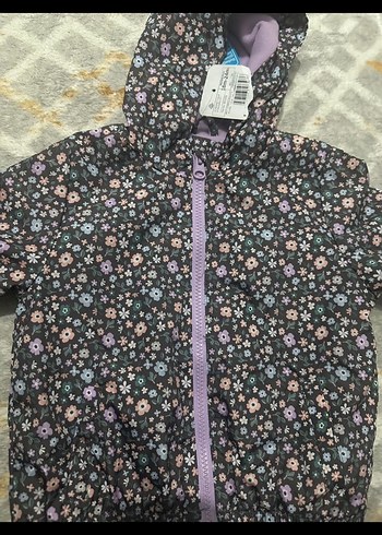 Pembe Bağlama Desenli Uzun Kollu Kız Elbise - Görsel 3