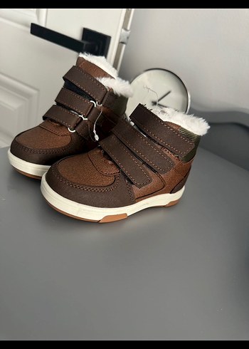 LCW STEPS Erkek Bebek Bot Kahverengi Cırtlı - Görsel 3