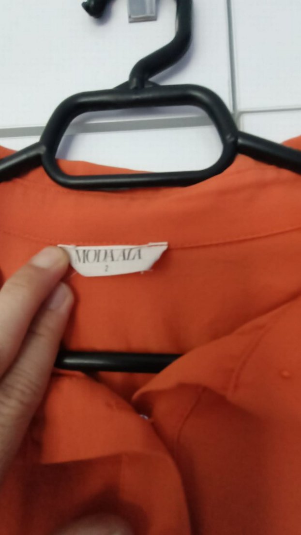 Düğmeli, Uzun Kollu Kadın Tunik - Görsel 3