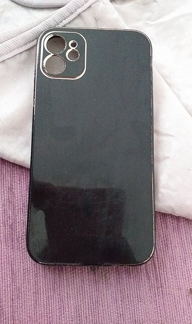 Parlak Siyah Gotik Telefon Kılıfı - Görsel 2