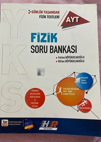 AYT Fizik Soru Bankası Hız Ve Renk Yayınları