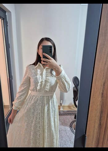 Diğer dantel elbise