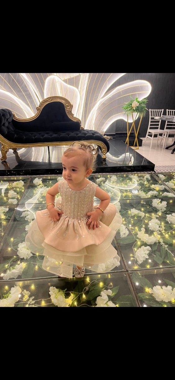 Kız Çocuk gümüş Renkli Fiyonklu Babet - Görsel 4