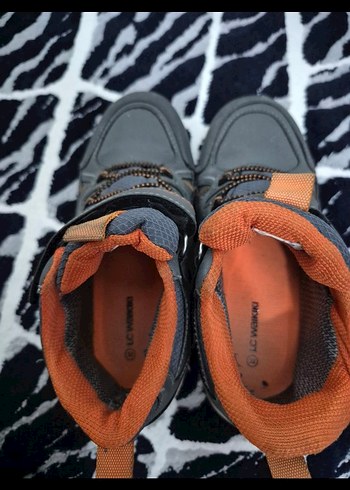 Gri Erkek Çocuk Street Wear Bot - Görsel 3