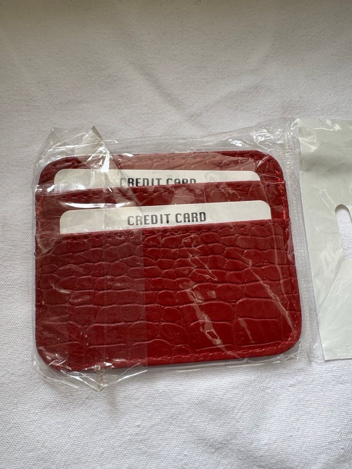 Kırmızı Deri Kartlık - Görsel 2