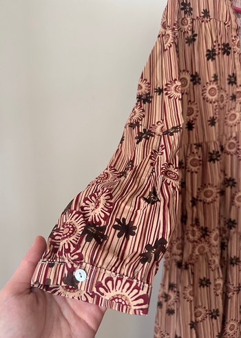 Top Bees Mevsimlik Bohem Elbise - Görsel 4