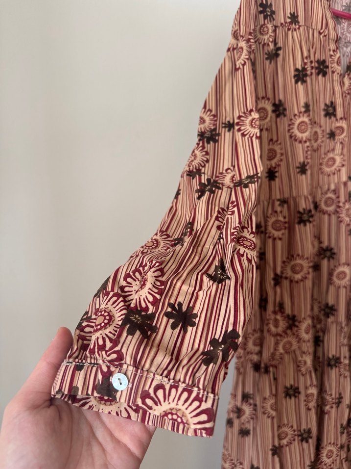 Top Bees Mevsimlik Bohem Elbise - Görsel 4