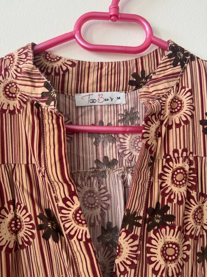 Top Bees Mevsimlik Bohem Elbise - Görsel 3