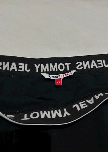 Tommy Jeans Siyah Mini Etek - Görsel 6