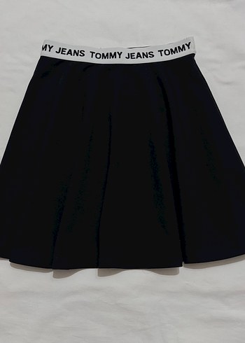 Tommy Jeans Siyah Mini Etek - Görsel 4