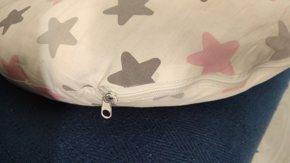 Gri Desenli Hamile ve Emzirme Yastığı - Görsel 2