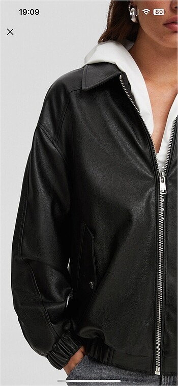 Bershka Deri ceket