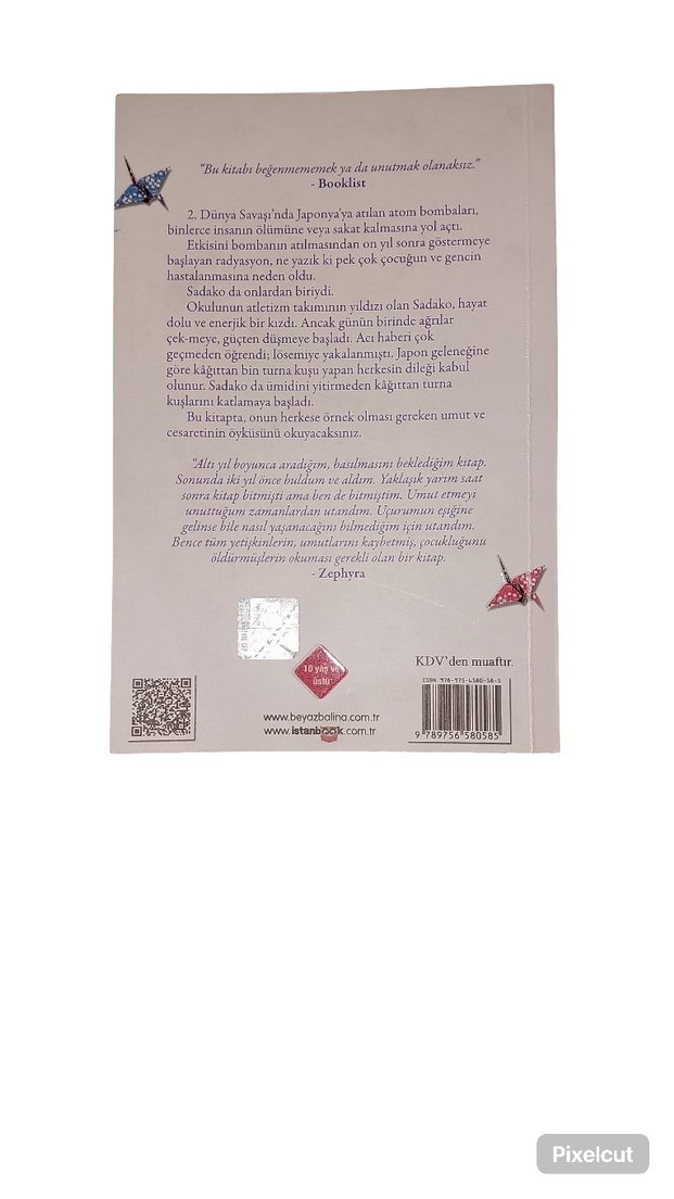 Sadako ve Kağıttan Bin Turna Kuşu - Eleanor Coerr - Görsel 2