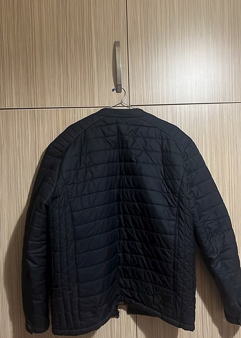 Erkek Lacivert Fermuarlı Günlük Mont - Görsel 2