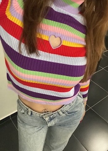 Zara Zara Yüksek Bel Straight Kesim Kadın Kot Pantolon