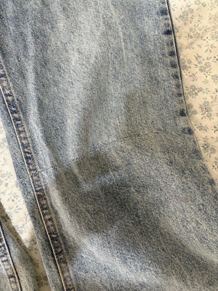 Zara Yüksek Bel Straight Kesim Kadın Kot Pantolon - Görsel 3