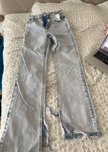straight Kadın Denim Jean Pantolon