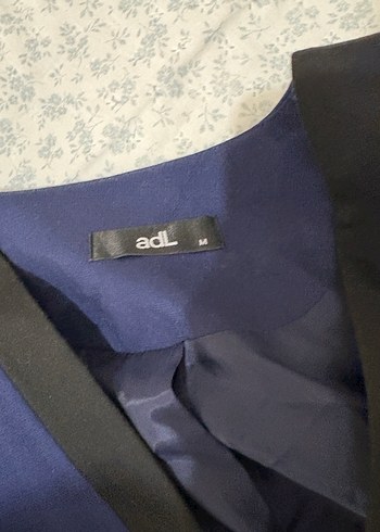 Adil Işık Düğmeli Mavi Kadın Blazer Ceket - Görsel 3