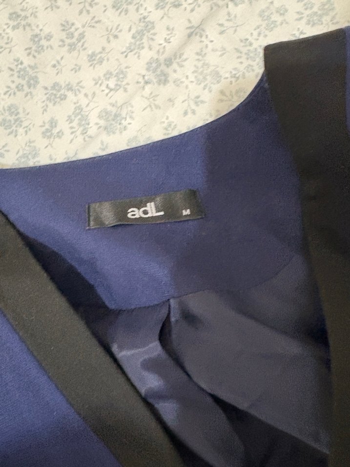 Adil Işık Düğmeli Mavi Kadın Blazer Ceket - Görsel 3