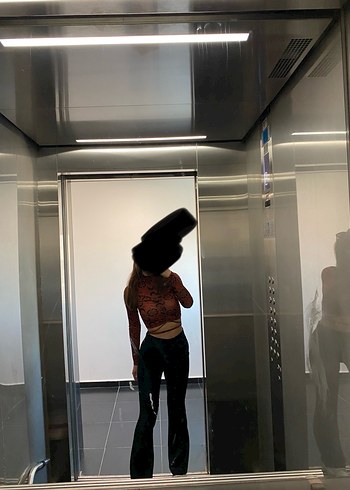 Trendyol & Milla Kadın Siyah Flare Kumaş Pantolon