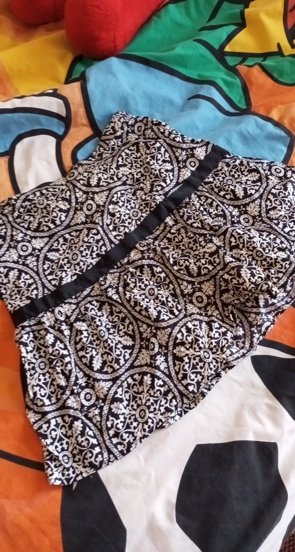 Bohem Desenli Mini Hamile Eteği - Görsel 3