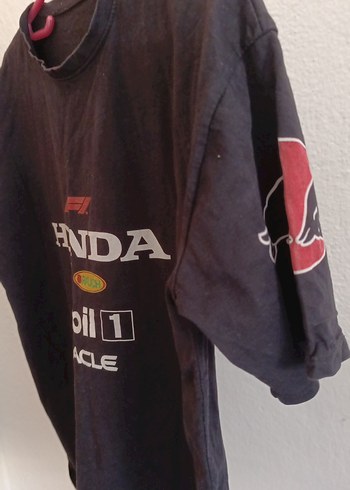 17-18 years Beden siyah Renk Honda lisanslı tişört