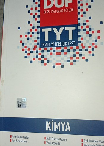 TYT Kimya Ders Uygulama Föyleri-duf