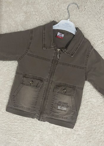 Erkek Çocuk Kahverengi Düğmeli Ceket - Görsel 3