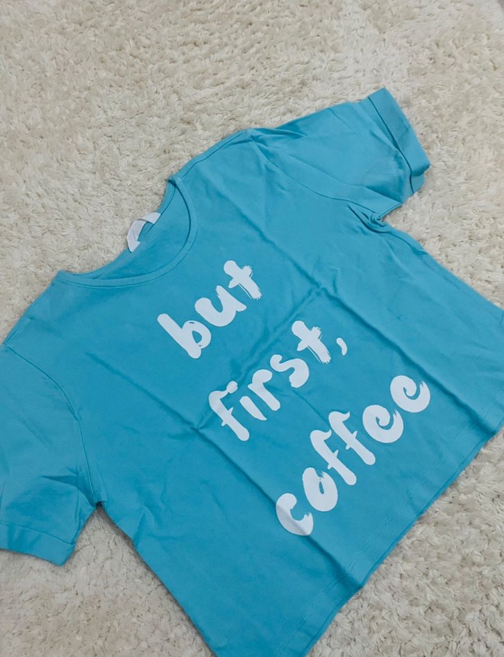 Renkli Baskılı Kız Çocuk Kısa Kollu Tişört - Görsel 2