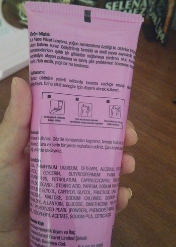 La Vase Parlak ve Pürüzsüz Vücut Losyonu 250 ml - Görsel 4