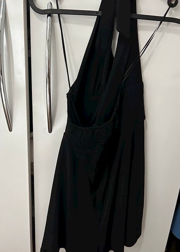 Siyah Şort Tulum - Görsel 2