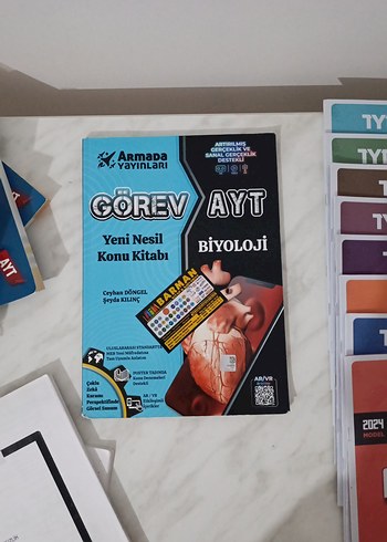 Görev AYT Biyoloji Yeni Nesil Konu Kitabı 2024