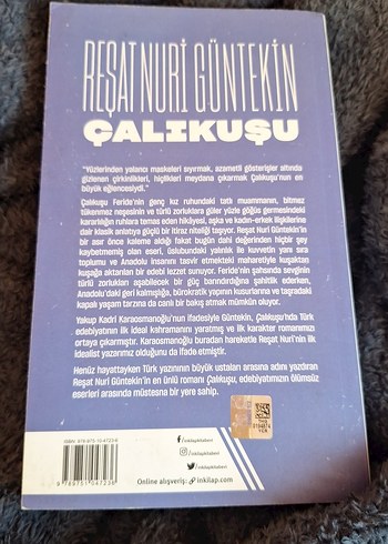 Reşat Nuri GÜNYEKİNİN ÇALIKUŞU ADLI ESERI