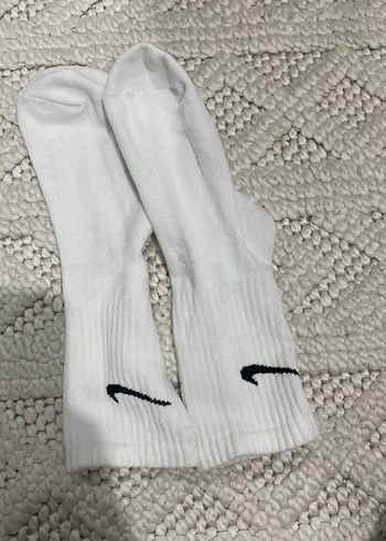 Nike Beyaz Erkek Midi Çorap