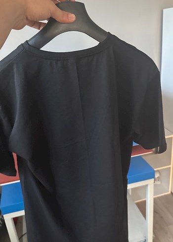 Siyah Baskılı Erkek Tişört - Görsel 2