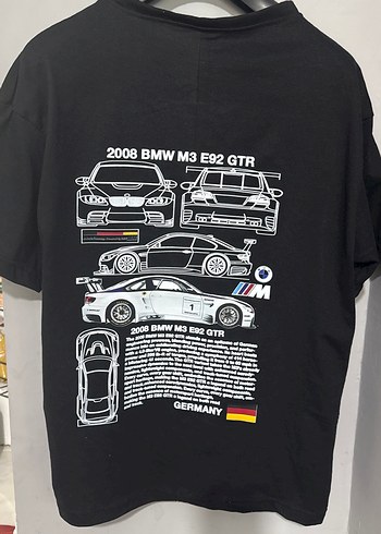 2008 BMW M3 E92 GTR Baskılı Erkek Tişört