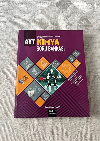 AYT Kimya Soru Bankası - Çap Yayınları